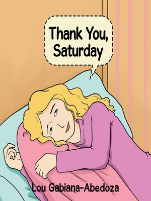 cover image of Thank You, Saturday